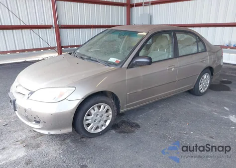 2004 Honda Civic Lx из США, поврежденный, VIN 2HGES16574H508168
